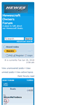 Mobile Screenshot of hewescraftowners.com